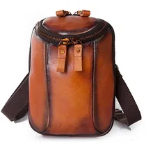 Модная сумка из натуральной кожи с многофункциональным дизайном, летняя сумка, чехол для сигарет, чехол для телефона, сумка на пояс, 611-25