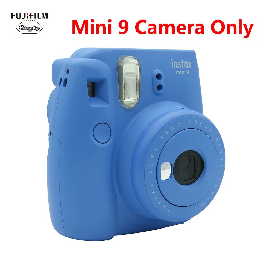 Детский Рождественский подарок Fujifilm Instax Mini7C 9 камера Instax+ 50 листов Fujifilm Instax Mini 9 пленочная фотобумага Instax Cam - Цвет: Mini 9 Navy Blue