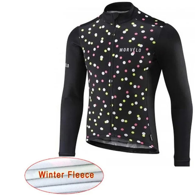 jersey 14 Morvelo тепловой флис мужской зимний Велоспорт Джерси Набор Ropa Ciclismo Invierno супер теплый Bkie одежда длинный 9D гелевый коврик - Цвет: jersey 14