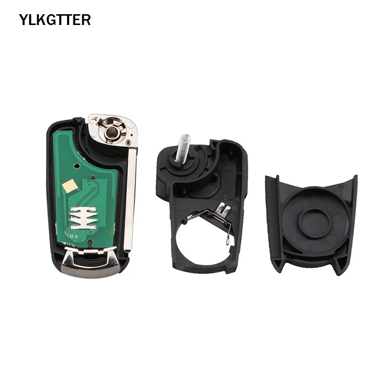 Дистанционный ключ YLKGTTER 433 МГц для Opel/vauxhall vectra C 2006-2008 Signium 2005-2007 DIY HU100 Blade& транспондер чип PCF7946