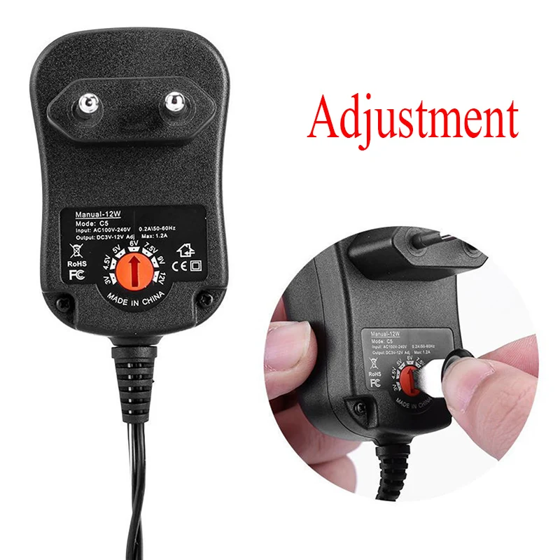 Адаптер питания 3 в 4 5 В 6 7 9 12 2 А а|supply 12v|supply powersupply 5v |