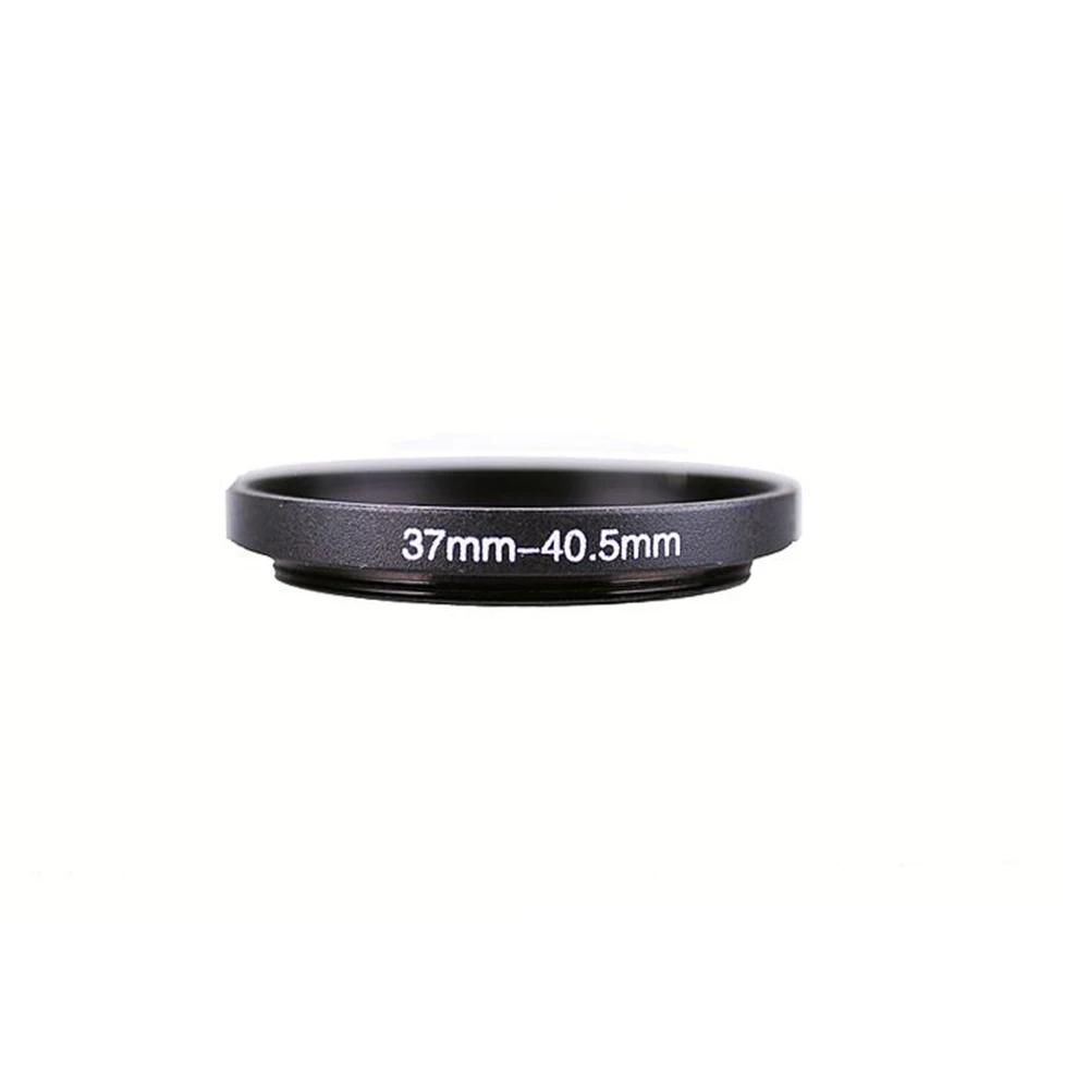 

37mm-40.5mm 37-40.5 mm 37 to 40.5 Step Up Lens Filter Metal Ring Adapter Black