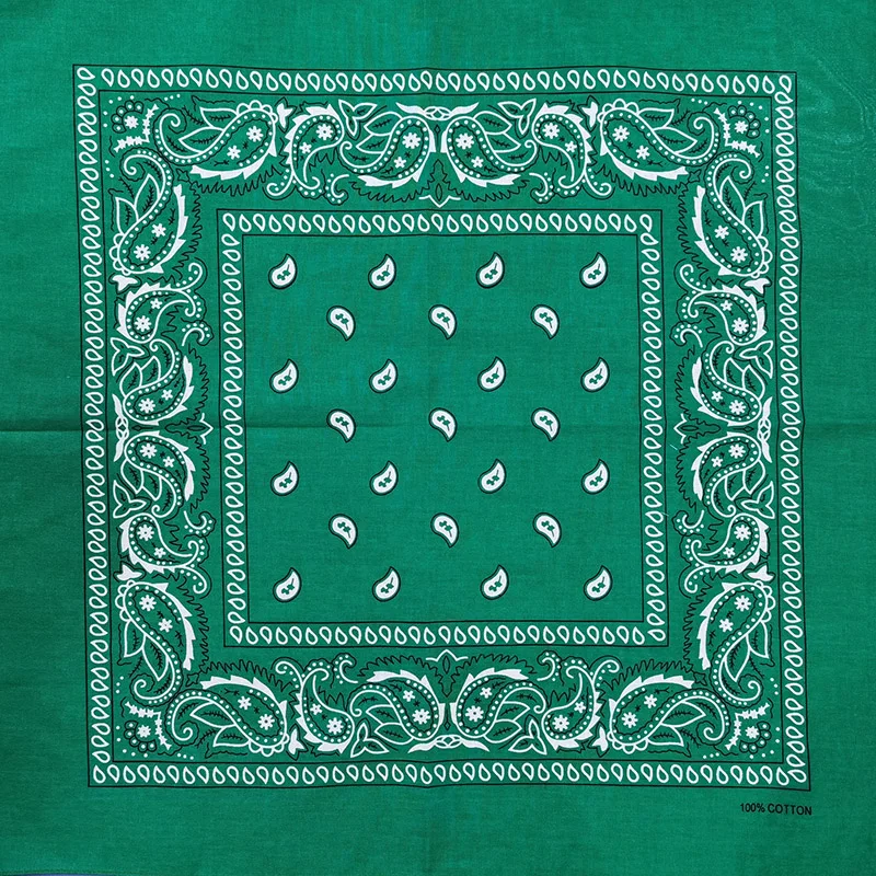Cotton Bandana New Design Fashion Hip Hop Cotton Bandana for Women Men Boys Girls