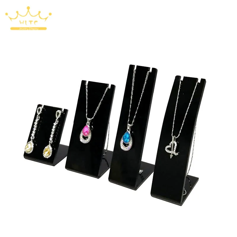 

Acrylic Jewelry Display Stand Necklace Holder Pendant Display Stand Earrings Rack Jewelry Photography Props