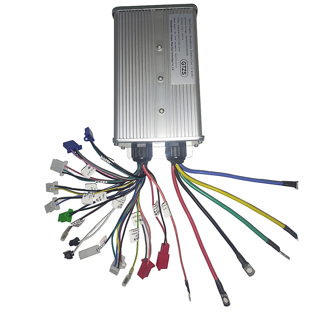 48V 60V 72V 84V 2000W brushless motor controller box 45A for Electric Bike/trycycle/E-Scooter/Dual mode hall/ hallless sensor
