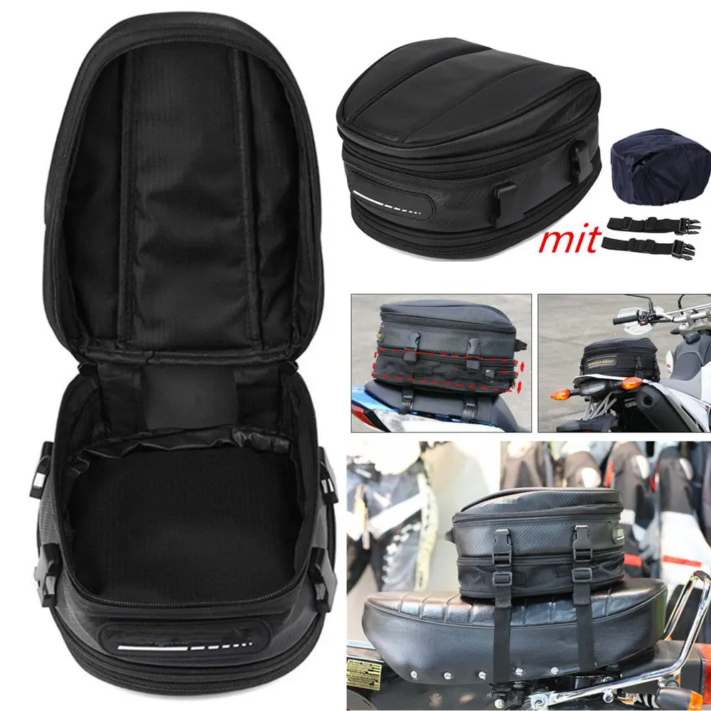 Водонепроницаемый 7,5-10 л мотоциклетная багажная сумка крепление на сиденье коробка пакет чехол для хранения