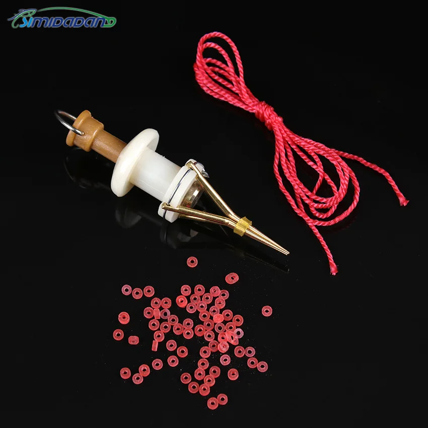 1 Set Of Portable Fishing Baits Lightweight Clip Lures Professional Earthworm Bloodworm Tackle Accessory | Спорт и развлечения