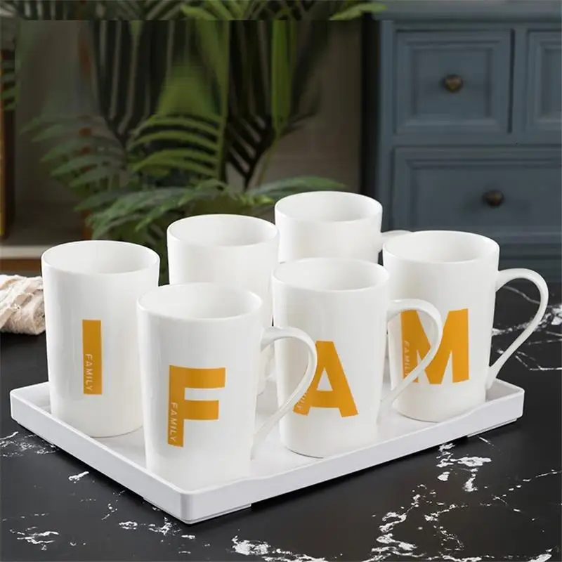 Caneca Criativa смешной экологичный большой чай Taza De Cafe Tazze Colazione и ваджилла путешествия новинка керамическая кружка кофейная чашка - Цвет: Number 8