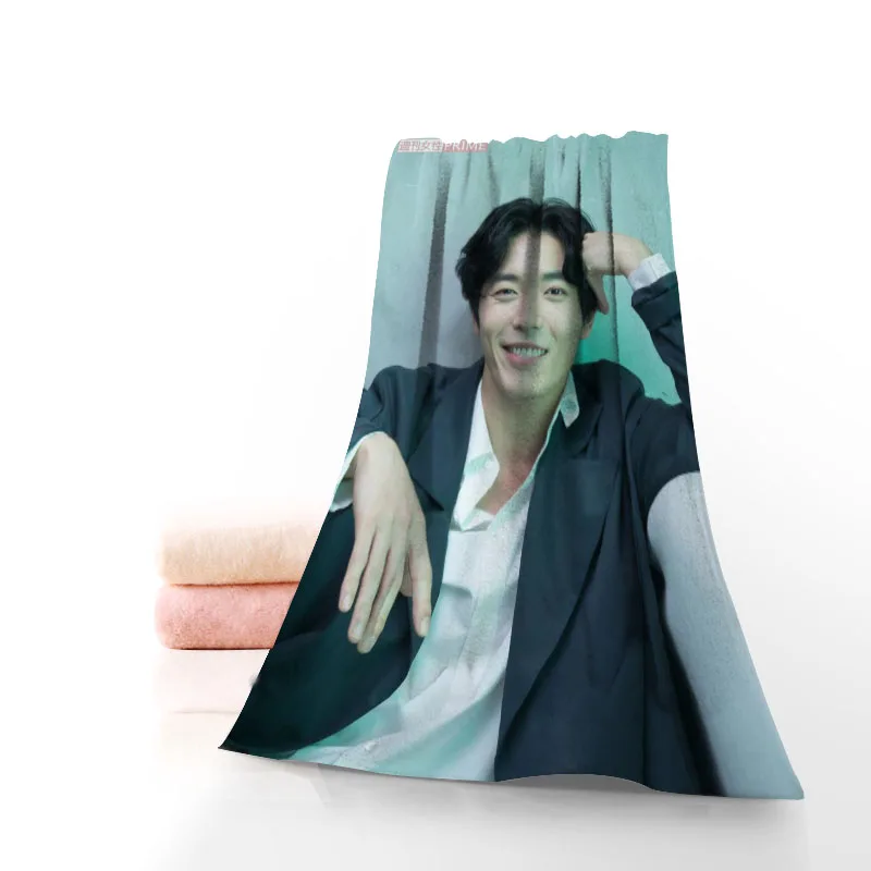 

Custom KIM JAE WOOK Towel Printed Cotton Face/Bath Towels Microfiber Fabric For Kids Men Women Shower Towels 70X140cm