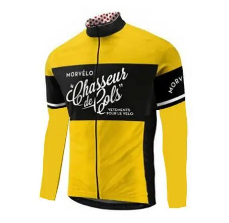 Весна/осень Morvelo Pro Велоспорт Джерси с длинным рукавом мужская велосипедная Джерси быстросохнущая велосипедная одежда Ropa Ciclismo - Цвет: 004