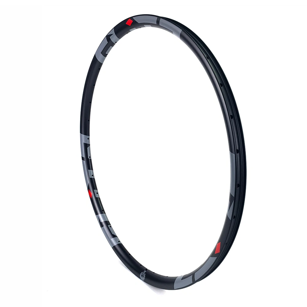 29er DH/AM/XC/Enduro Mountain Bike Carbon Rim Hookless/Asymmetric Tubeless Ready Rims For MTB Wheels 24/27/30/35/40/50mm Width|tubeless rims|bike