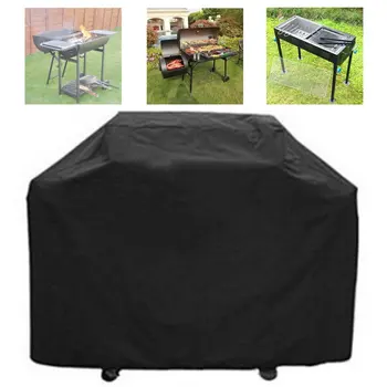 

PVC Waterproof BBQ Cover Heavy Duty BBQ Accessories Grill Cover Rain Barbacoa Anti Dust Rain For Gas Charcoal Electric Barbeque