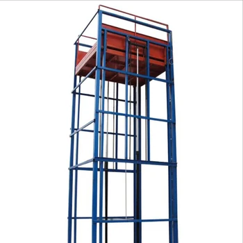 

Warehouse fixed hydraulic chain freight elevators