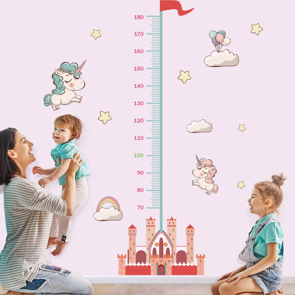 

Measure Height Gauge baby Wall Sticker bedroom wall sticker for kids rooms stickers Decor Wall Decals Art Growth decoration