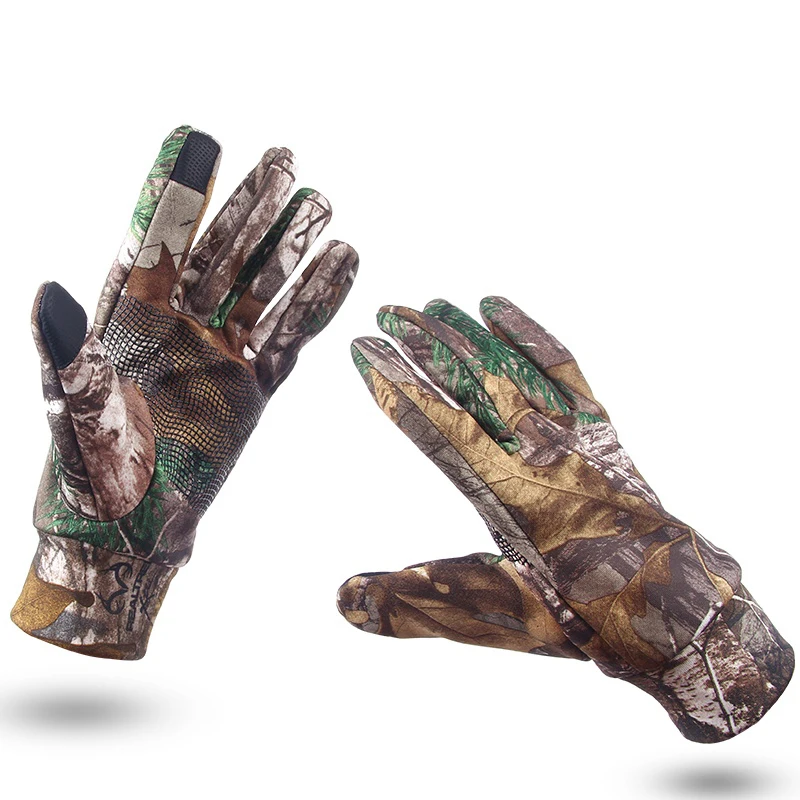 

Winter Gloves For Fishing Anti-Slip Warm Touch Screen Hunting Camping Cycling Camouflage Outdoor Sport Tool Fishing Accessories