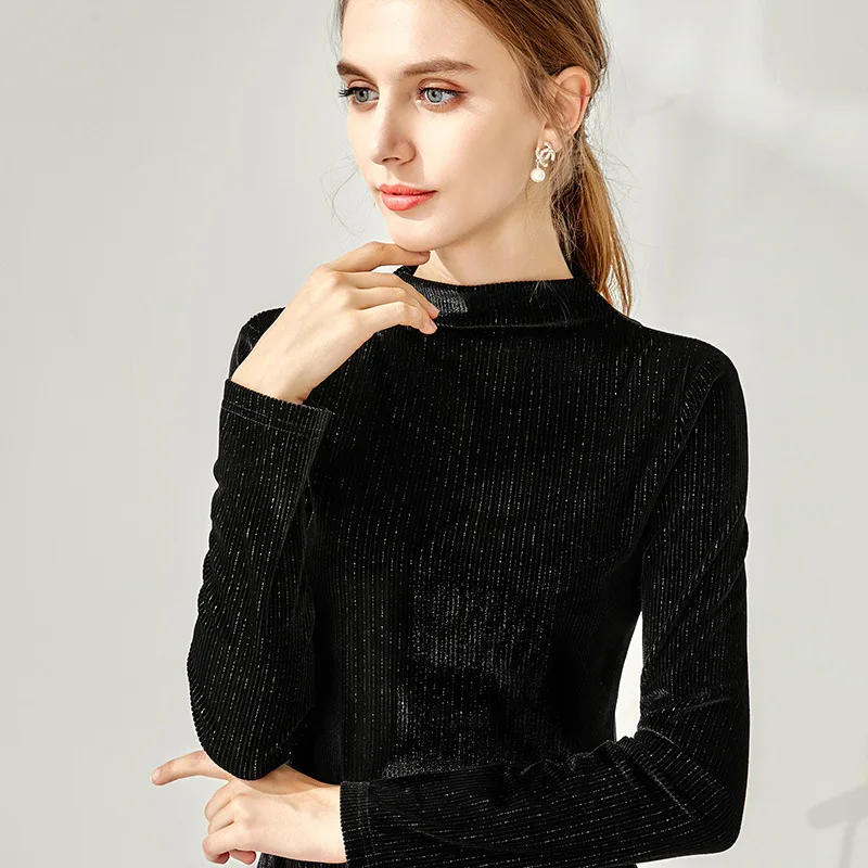 Футболка женская с длинным рукавом из хлопка | Женская одежда