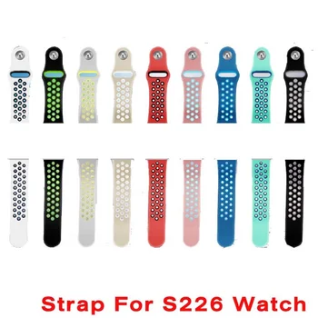 

Strap For S226 F8 Smart Watch Silica Smart Band Strap Wrist Strap Accessories replacement belt Strap Men women