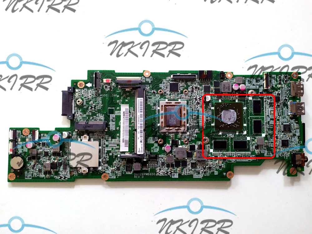 Low Price  DA0ZRPMB6C0 ZRP NBM4711001 NB.M4711.001 A6-4455M CPU DDR3 HD7650M 1GB motherboard for Acer ASPIRE V