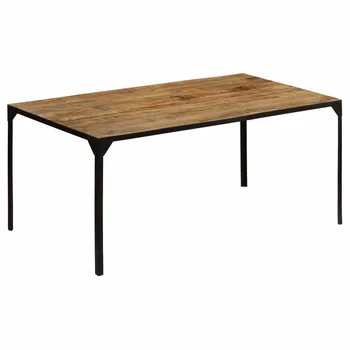 

vidaXL Dining Table 180x90x76 cm Solid Mango Wood