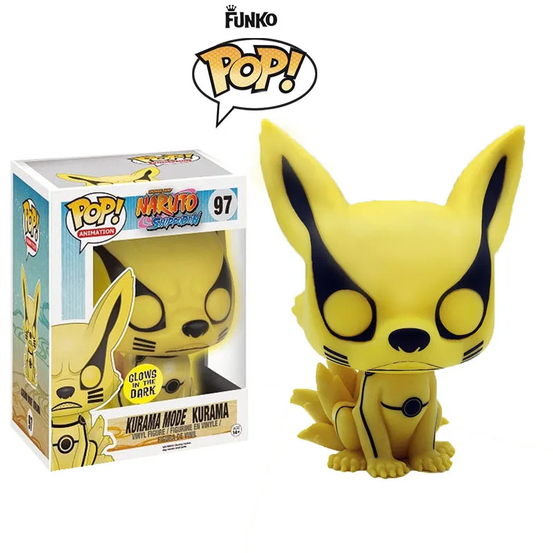 Наруто Funko pop Uzumaki Наруто Саске кьюби деревянный лист страна огня Коллекция Модель ПВХ фигурки Детские игрушки подарок