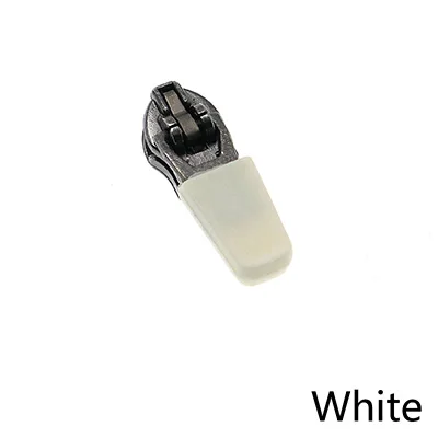 White Meetee 30 шт. 3# нейлоновая молния обратная установка невидимая молния ползунки сумка куртка молния голова тянуть DIY Одежда швейный материал - Цвет: White
