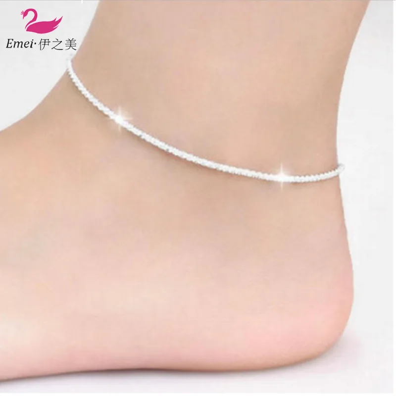 

Europe And America Creative Fashion Anklet Stars Beach Anklet Women's Linen Flower Color Weaving jiao shi pin Origional Versatil