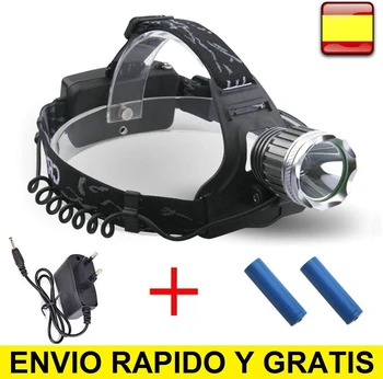 

Linterna frontal recargable CREE XLM T6 LED DE CABEZA OUTDOOR HEADLAMP
