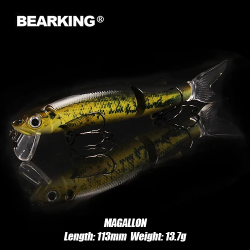 BEARKING 113 мм 16 г, 113 мм 13,7 г, 88 мм 7,2 г новые рыболовные приманки magallon family minnow crank горячая модель приманки - Цвет: Magallon-P