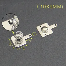  YYT 20PCS Spring AAA battery sheet 9*9.5/10/20/21/24MM contact sheet battery box positive and negative 0.3MM iron+nickel plating 