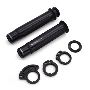

Motor cycle Handle Grips Racing Handlebar Grip With End 22MM For BARRACUDA Yamaha YZF R120 R1 R3 R25 R6 600R mt-10 FZ1 FZ6 FAZER