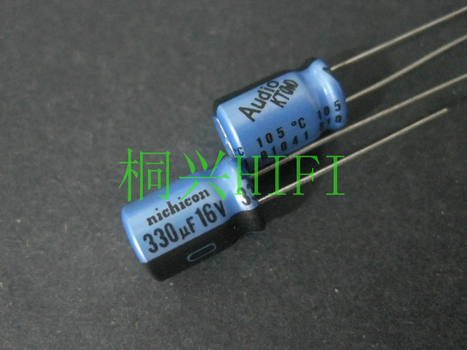 20 шт. подлинный NICHICON KT 16V330UF 8X11.5MM аудио электролитический конденсатор синий kt 330