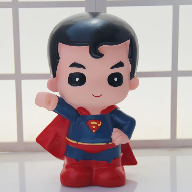 Superman Креативный Детский мультфильм аниме сберегающая банка игрушки Детские Инструменты для раннего образования детский бандаж подарок на день рождения - Цвет: Superman