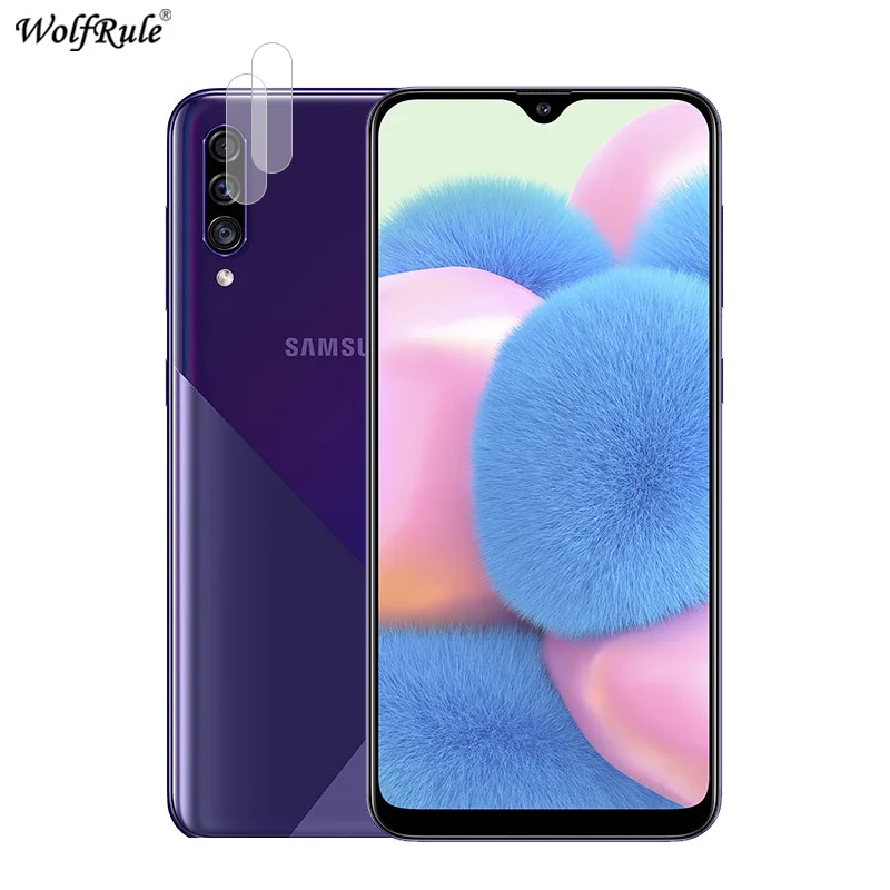 2Pcs Per Samsung Galaxy A30S Macchina Fotografica Della Protezione Flessibile In Fibra Di Vetro Per Samsung Galaxy A30S Camera Lens Protector Pellicol