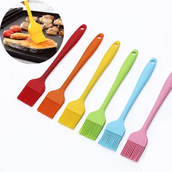 

kitchen brush Silicone Basting Brushes for cooking Pastry Brushes-BBQ cake oil brush for barbecue grill -heat resistant