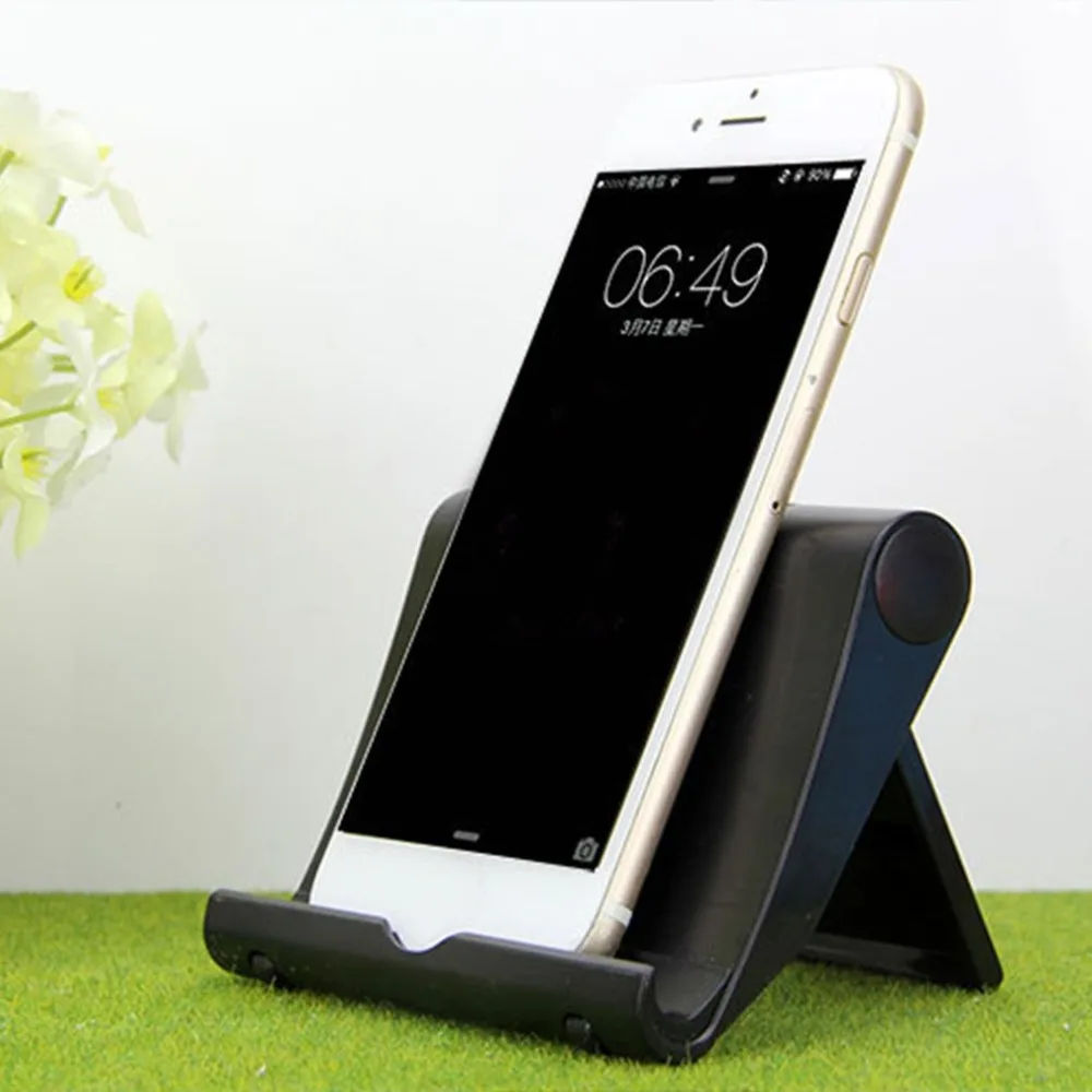 

Universal Folding Tablet Phone Holder Cradle Adjustable Desktop Mount Tripod Stand Holder Support for iPad Pad Table Stabilizer