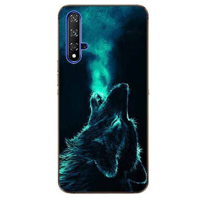 Чехол с рисунком для huawei Nova 5 T 5 T Nova5T мягкий чехол для телефона TPU задняя крышка для huawei NOVA 5 T чехол - Цвет: W33