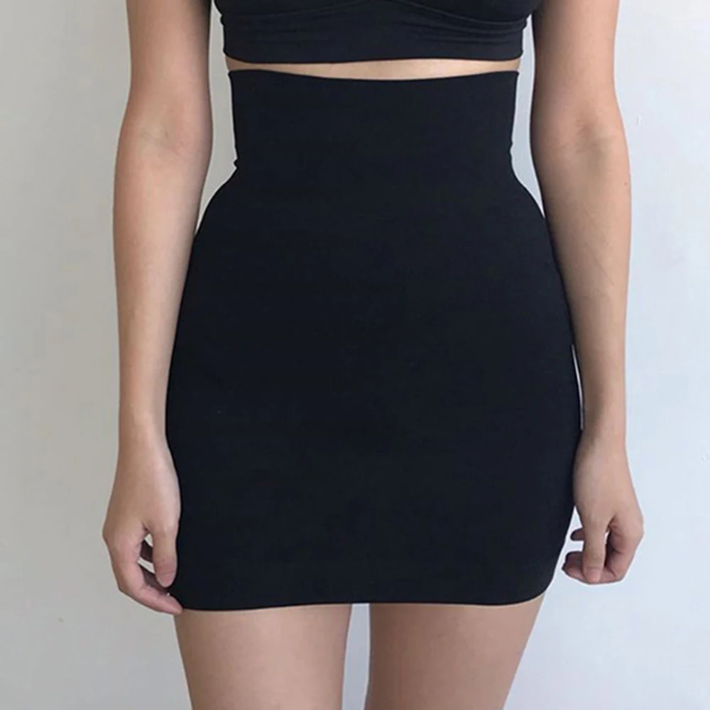 

Women Black Slim Mini Skirt Office Lady Casual Gothic Bodycon Plain Western Sexy Club Party Cool Skrit Famale Dating 2020 New