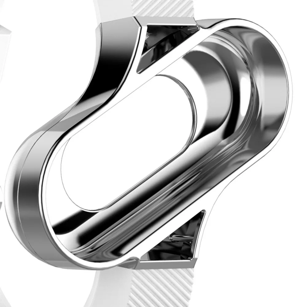 Сменный металлический ремешок для Xiaomi Mi, браслет 4, 3, умный спортивный браслет, ремешок, смарт-кольцо для Xiaomi Mi, браслет 4, 3