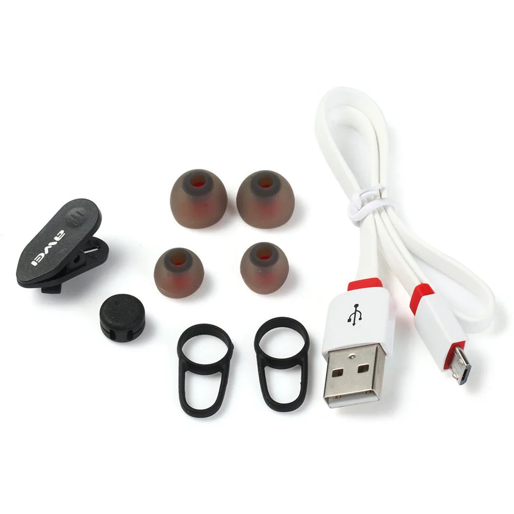 Awei A920BL bluetooth наушники с микрофоном, шумоподавление, стерео наушники-вкладыши, беспроводная Спортивная bluetooth гарнитура для телефонов, Новинка