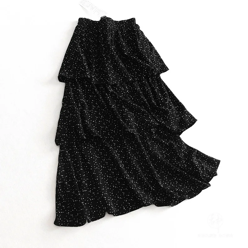 

One's Retro GIRL'S Polka Dot High Waist Skirt Puffy Cake Dress Entity