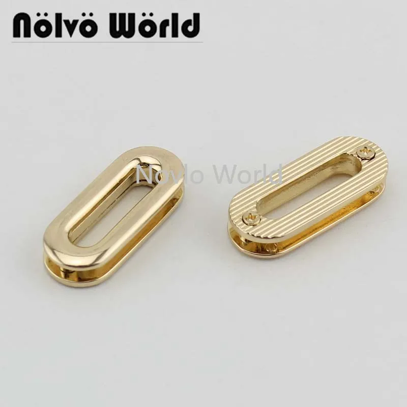 Мир Nolvo 5 20 100 шт. 4 цвета внутренний 2 5x0 6 см 1 дюйм Овальный люверс втулка в винтах