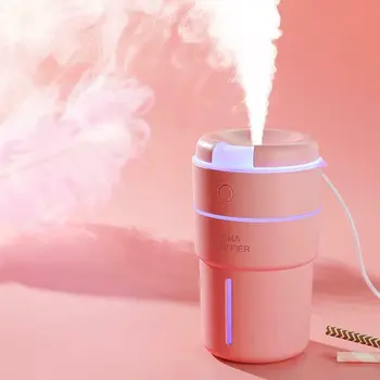 

ELOOLE Ultrasonic Air Humidifier Aroma Essential Oil Diffuser USB Fogger Mist Maker Humidificador with LED Night Lamp For Home