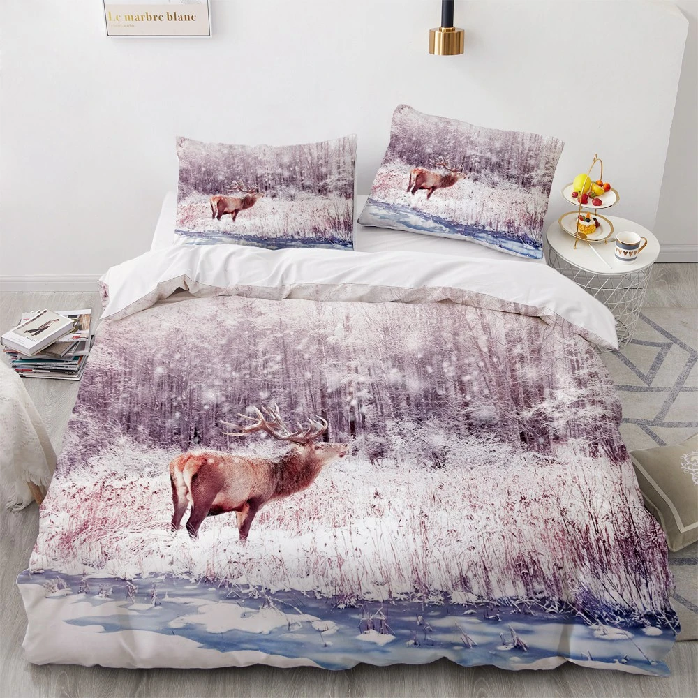 Simple Bedding Sets 3d Plant Flower Duvet Quilt Cover Set