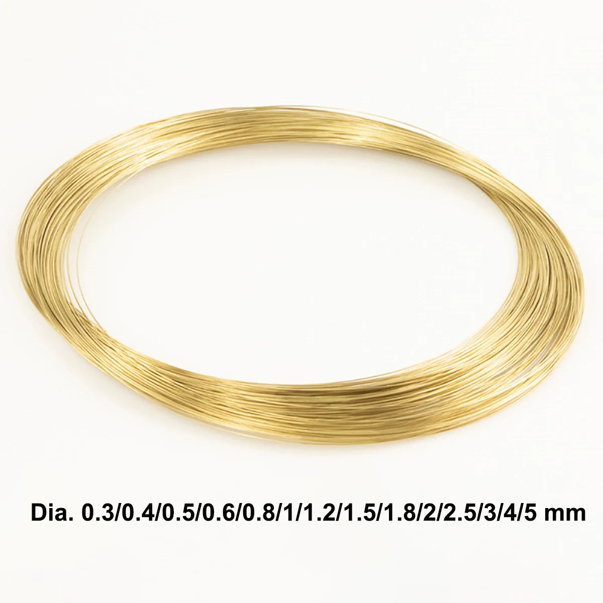 

Soft H62 Brass Wire Solid Bare Copper Line Dia 0.3/0.4/0.5/0.6/0.8/1/1.2/1.5/1.8/2/2.5/3/4mm For Wire/Cable/Jewellery/Craft DIY