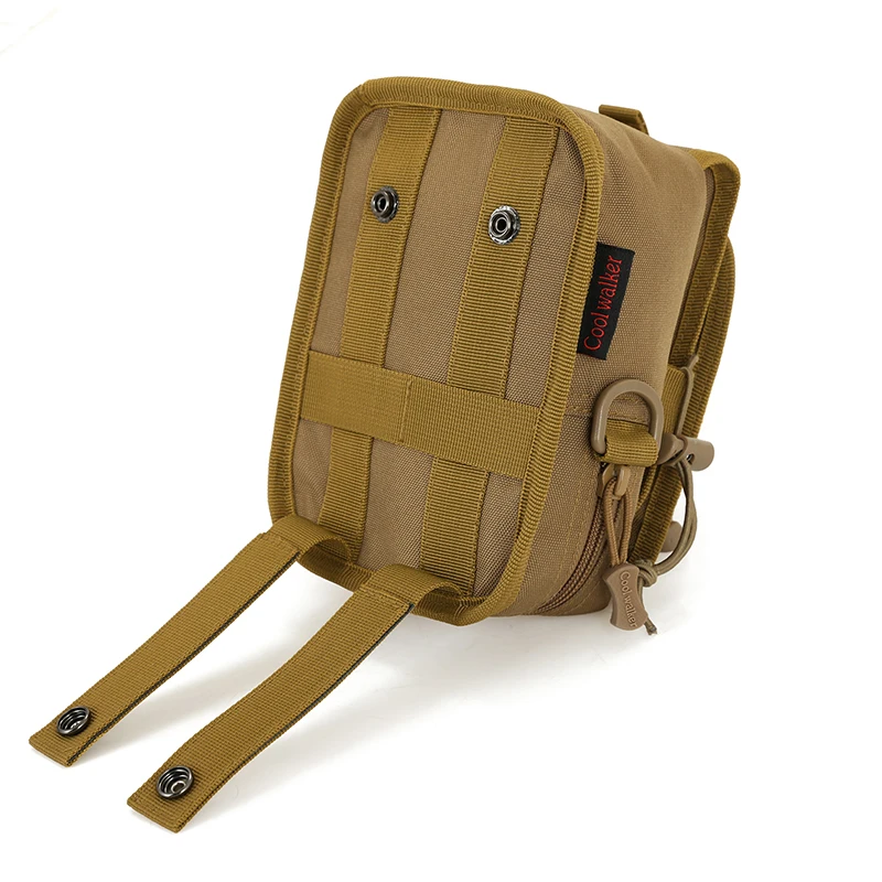 Открытый Тактический Molle Чехол компактный боевой поясные сумки EDC Универсальный жилет мешок нейлоновый журнал сумка для хранения походная Сумка для кемпинга