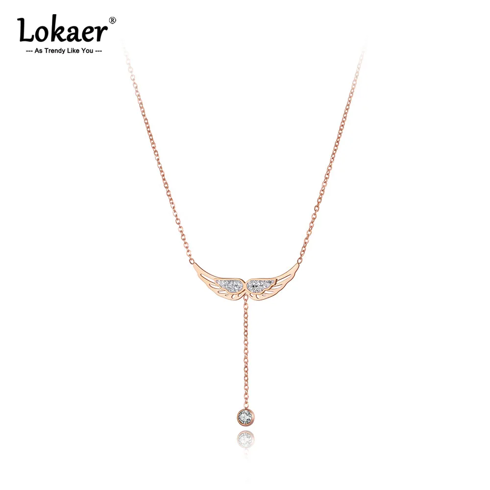 Lokaer Gargantilla De Acero Inoxidable Con Diamantes De Imitaci n Y 