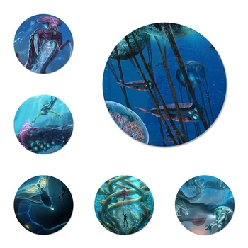 Значок Subnautica, украшение для одежды и рюкзака, подарок