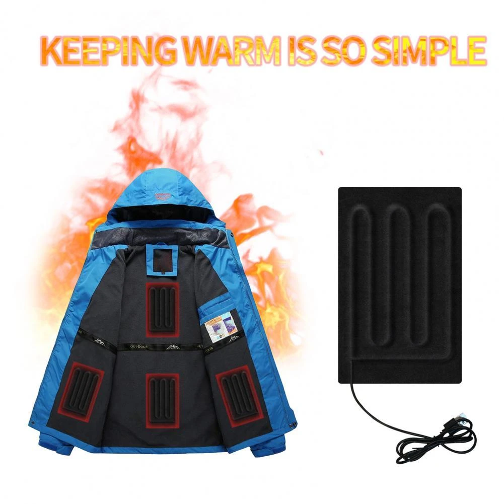 Ecofriendly Electric Heating Pad Tearresistant Fiber Usb Powered