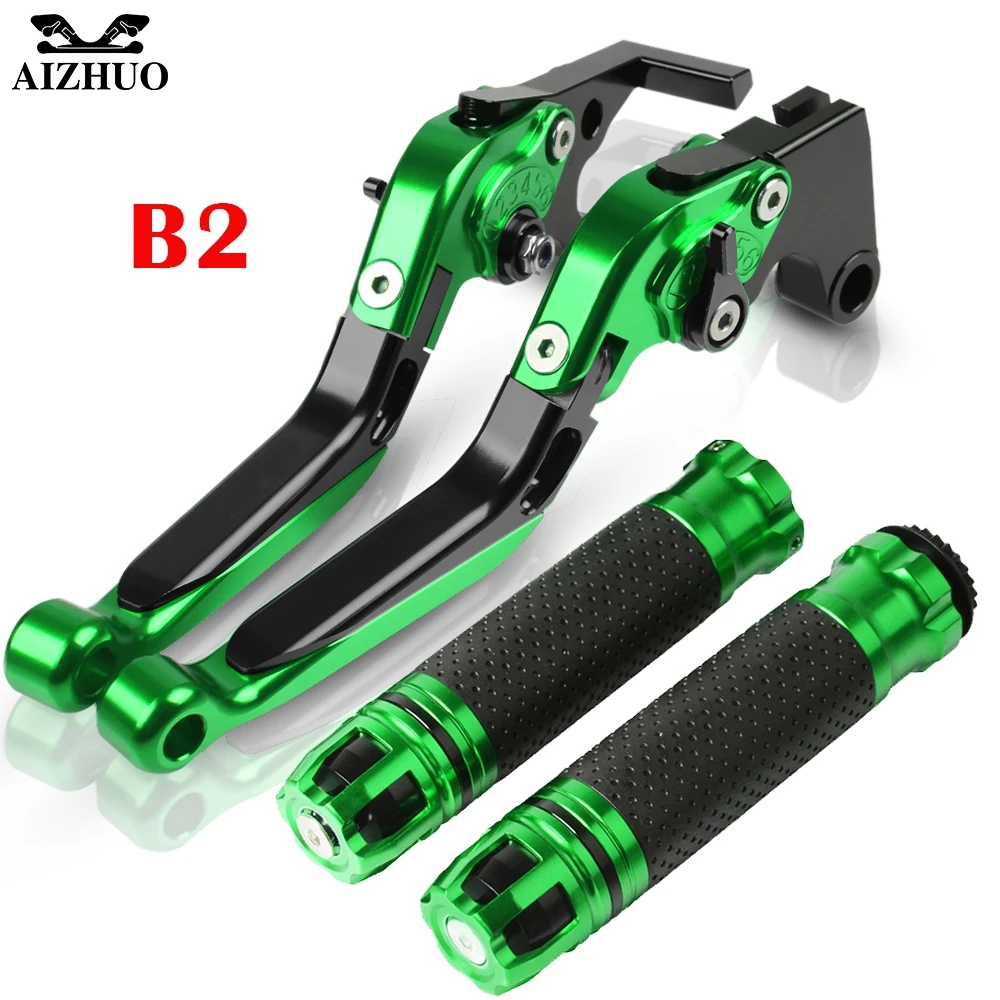Для KAWASAKI ZX6R ZX636R ZX6RR ZX 6R 636R 6RR 2000 2001 2002 2003 Мотоцикл Складные Выдвижные сцепные рычаги+ штыри - Цвет: B2