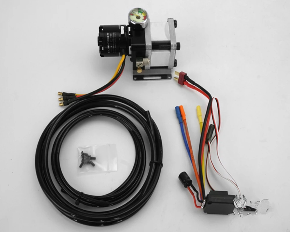 

RC model high pressure hydraulic Gear pump w/ Oil pressure gauge for remote control excavator/ Construction vehicle arocs toys
